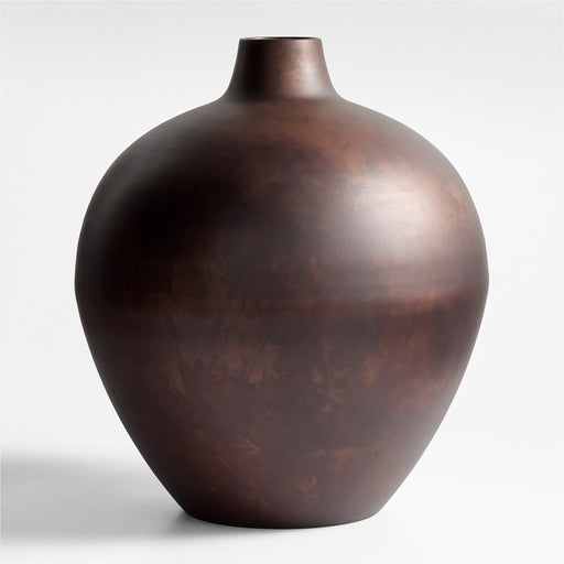 Apone Large Iron Vase 18"