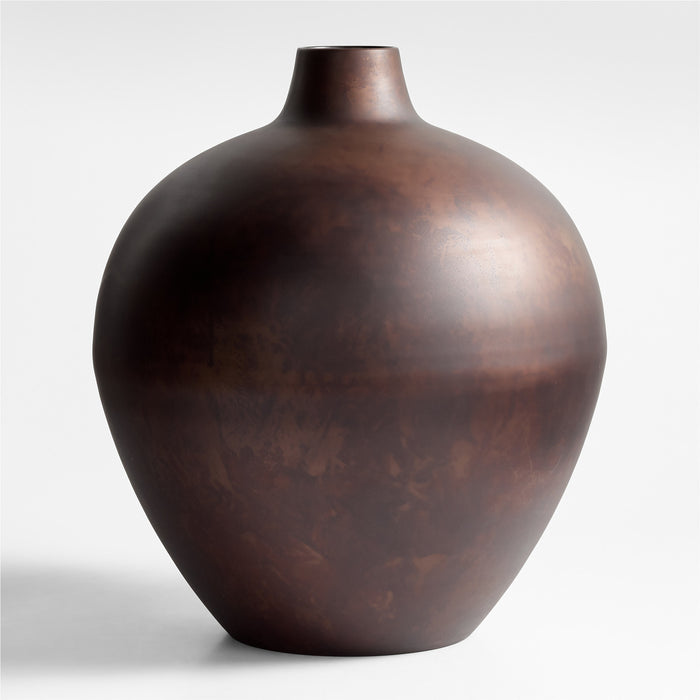 Apone Large Iron Vase 18"