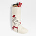Arctic Friend Reindeer Christmas Stocking by Joan Anderson
