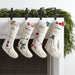 Arctic Friend Reindeer Christmas Stocking by Joan Anderson