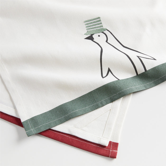 Arctic Friends Organic Cotton Dish Towels, Set of 3