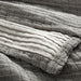 Organic Cotton Gauze Grey Full/Queen Bed Blanket