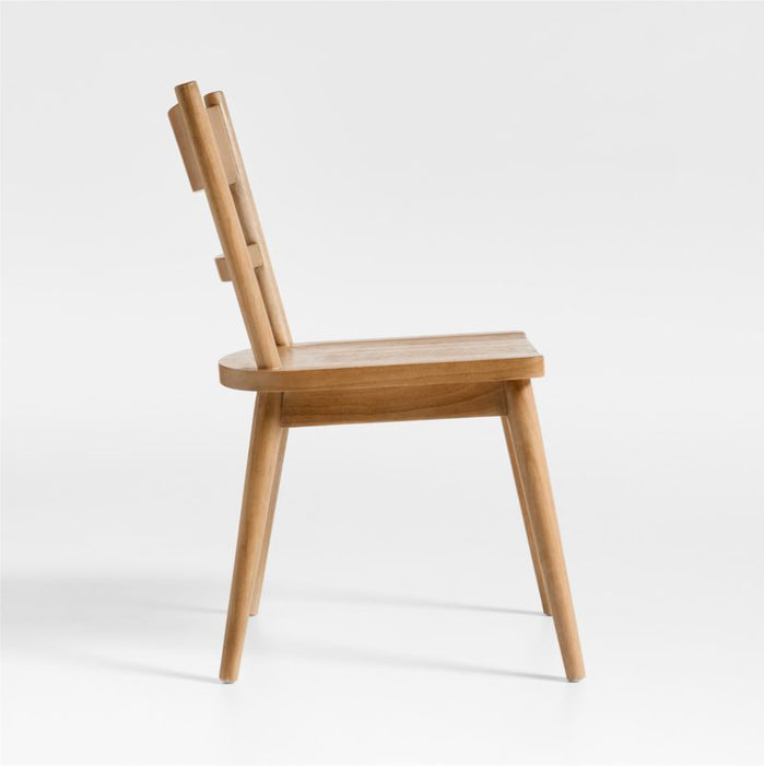 Arno Light Brown Wood Dining Chair