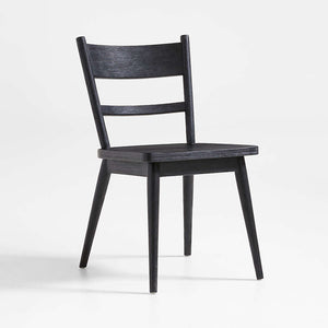 Arno Black Wood Dining Chair