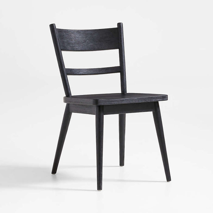 Arno Black Wood Dining Chair