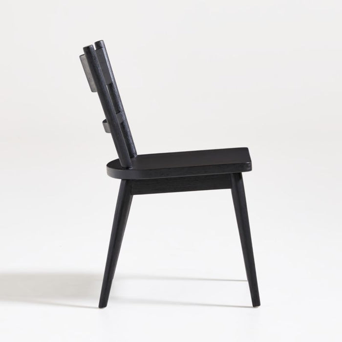 Arno Black Wood Dining Chair