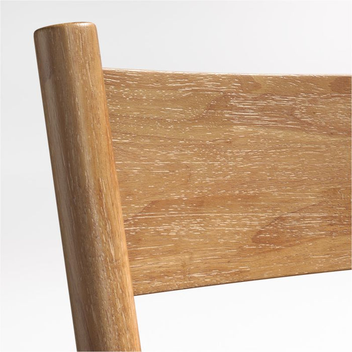Arno Light Brown Wood Dining Chair