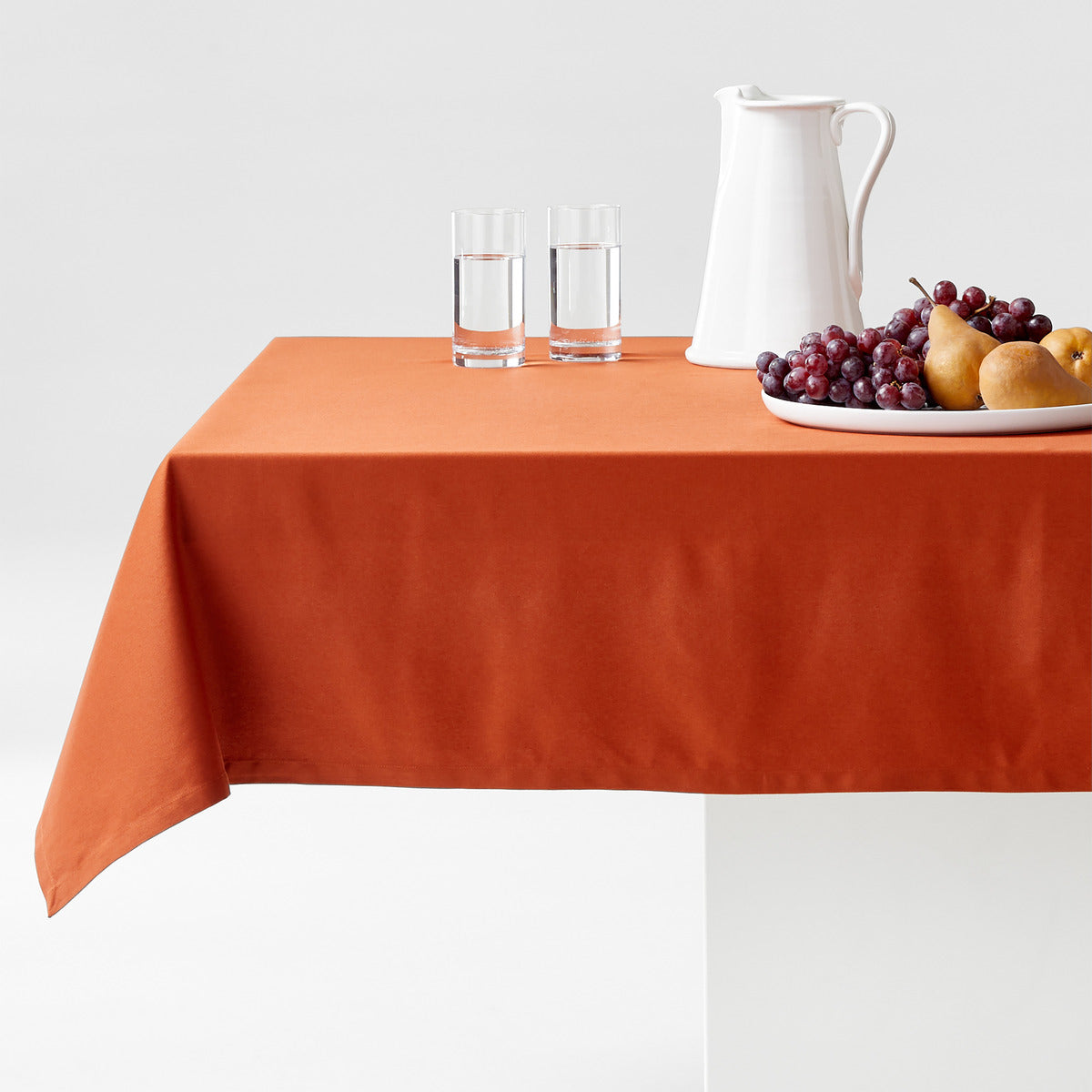 Aspen Organic Spice Orange Tablecloth Crate and Barrel Philippines
