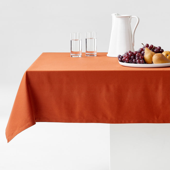 Aspen Organic Spice Orange Tablecloth