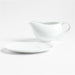 Aspen Porcelain Gravy Boat with Saucer