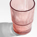 Atwell 16-oz. Spring Pink Stackable Ribbed Highball Glass