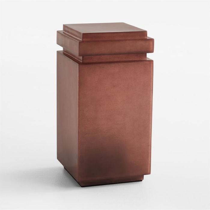 Auberge Poly Resin and Glass Fiber 11" Drink Table