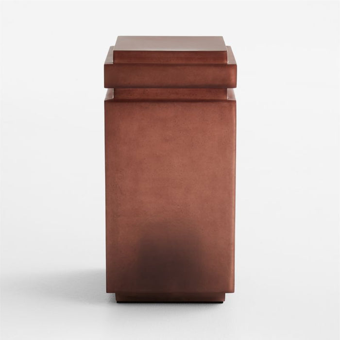 Auberge Poly Resin and Glass Fiber 11" Drink Table