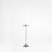 Aura Small Nickel Cast Brass Taper Candle Holder 12 by Daniel Humm