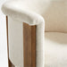 Axel Upholstered Curved Back Dining Chair