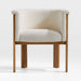 Axel Upholstered Curved Back Dining Chair