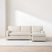 Axis 2-Piece Bench Sectional Sofa with Chaise Lounge