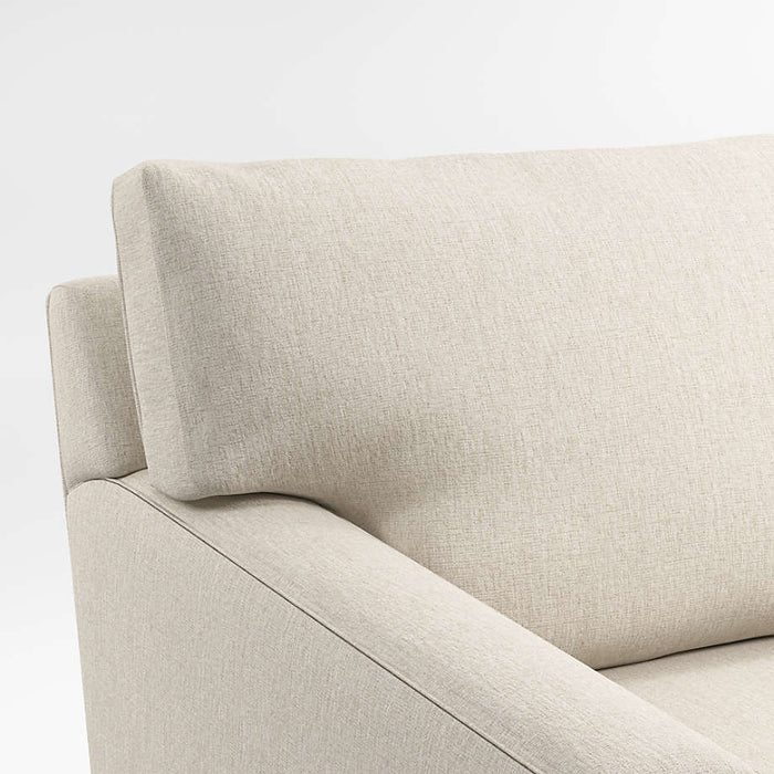 Axis 2-Piece Bench Sectional Sofa with Chaise Lounge