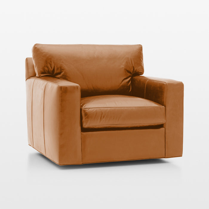 Axis Leather Swivel Chair