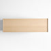 Venice Leather and Oak Wood 6-Drawer Dresser by Brigette Romanek
