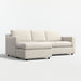 Barrett II 91" Reversible Storage Chaise Lounge Queen Sleeper Sectional Sofa