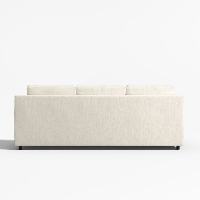 Barrett II 91" Reversible Storage Chaise Lounge Sectional Sofa