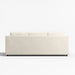 Barrett II 91" Reversible Storage Chaise Lounge Sectional Sofa