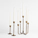 Barteau Large Brass Taper Candle Holder 11"