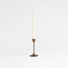 Barteau Small Brass Taper Candle Holder 7"