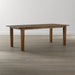Basque 82" Honey Brown Solid Wood Dining Table