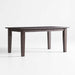 Basque 65" Charcoal Grey Wood Rectangular Dining Table