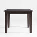 Basque 65" Charcoal Grey Wood Rectangular Dining Table
