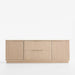 Batten 72" White Oak Storage Media Console