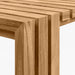 Batten Natural Teak Outdoor C Table