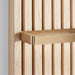 Batten 39" White Oak Wood Bath Wall Panel