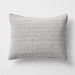 Grey Belgian Flax Linen Sham Standard