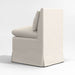 Belmar Ivory Slipcovered Dining Chair