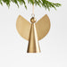 Brass Metal Angel Christmas Tree Ornament