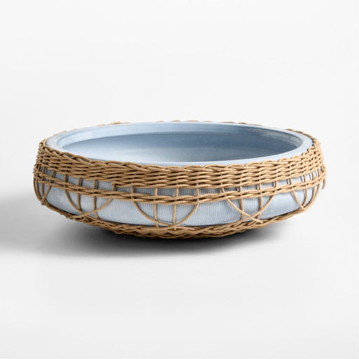 Brisbane Blue Ceramic Decorative Bowl