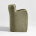 Broome Upholstered Olive Green Dining Chair by Jake Arnold
