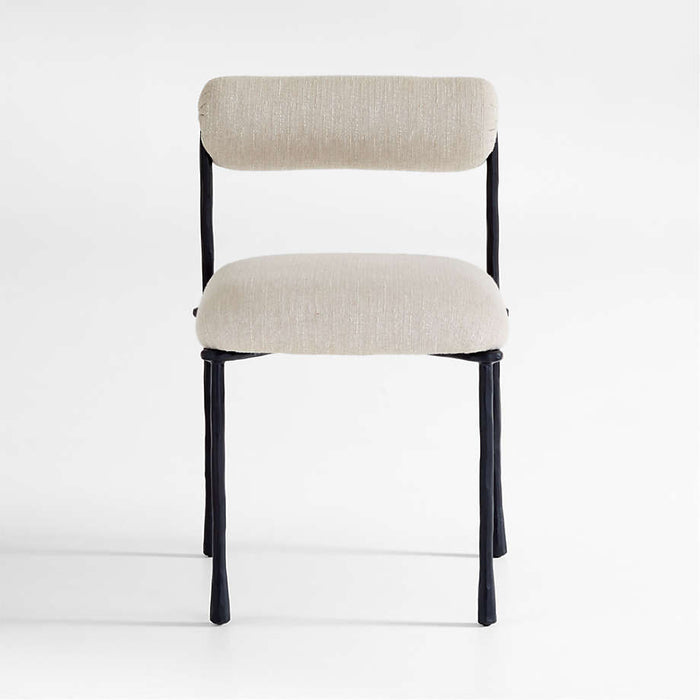 Brussels Metal Upholstered Dining Chair