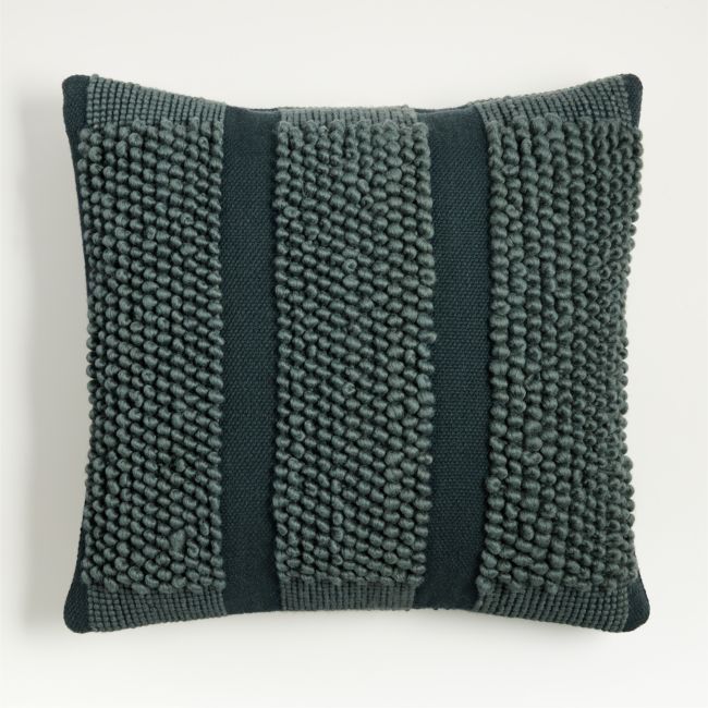 23" Bubble Wool Green Piece