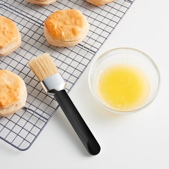 Crate & Barrel Large Soft-Touch Pastry Brush