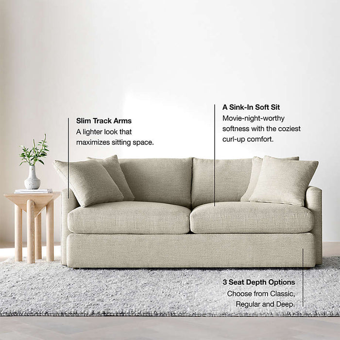 Lounge 2-Piece Sectional Sofa with Chaise Lounge