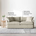 Lounge 2-Piece Sectional Sofa with Chaise Lounge