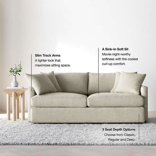 Lounge 3-Piece L-Shaped Sectional Sofa