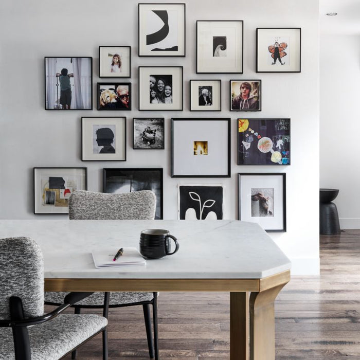 Icon Wood 5x5 Black Picture Frame