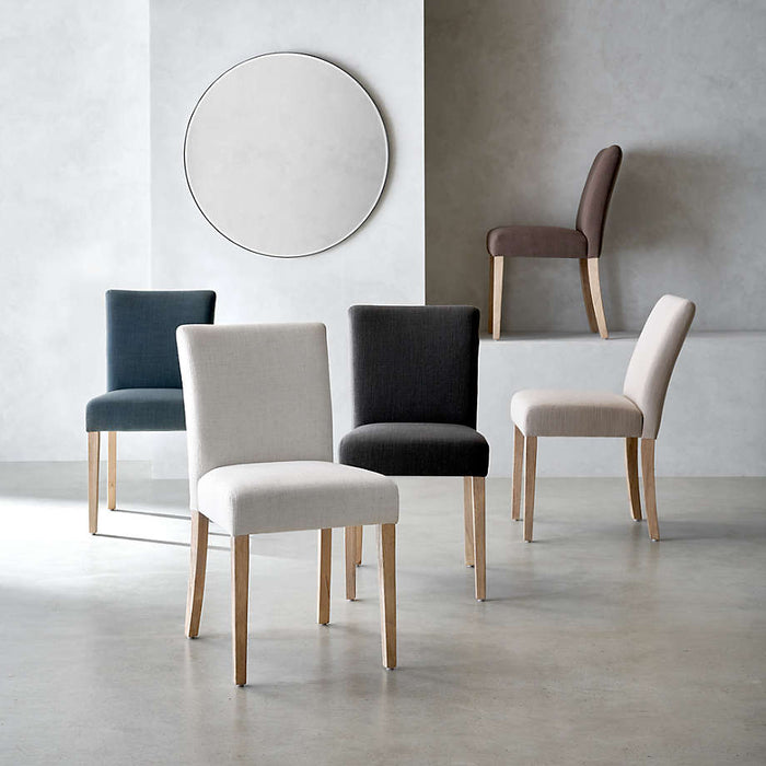 Lowe Ivory Upholstered Dining Chair