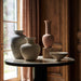 Haute Cannelée Tall Terracotta Vase 19" by Athena Calderone