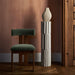 Ceremonie Green Mohair Dining Chair by Athena Calderone